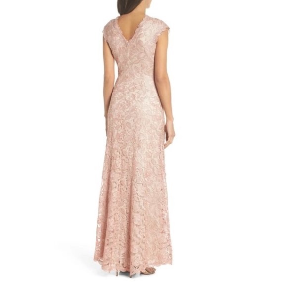 Tadashi Shoji Levant Floral Lace Gown - Picture 7 of 7